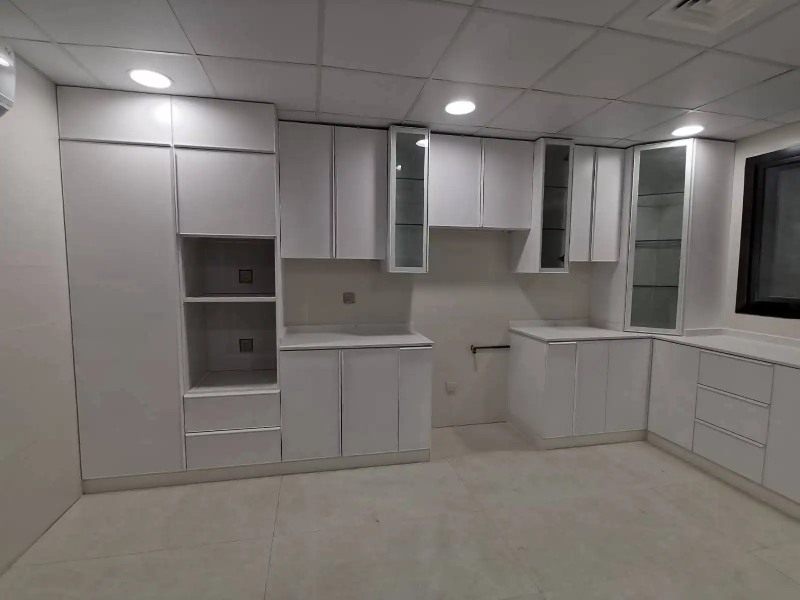 L Shape Modular Kitchen Design